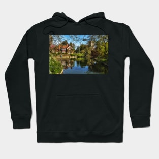 A Backwater At Goring on Thames Hoodie
